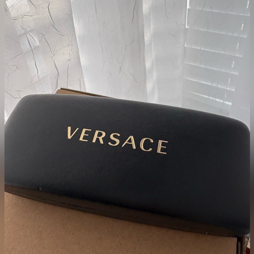 Versace Black Sunglasses Case